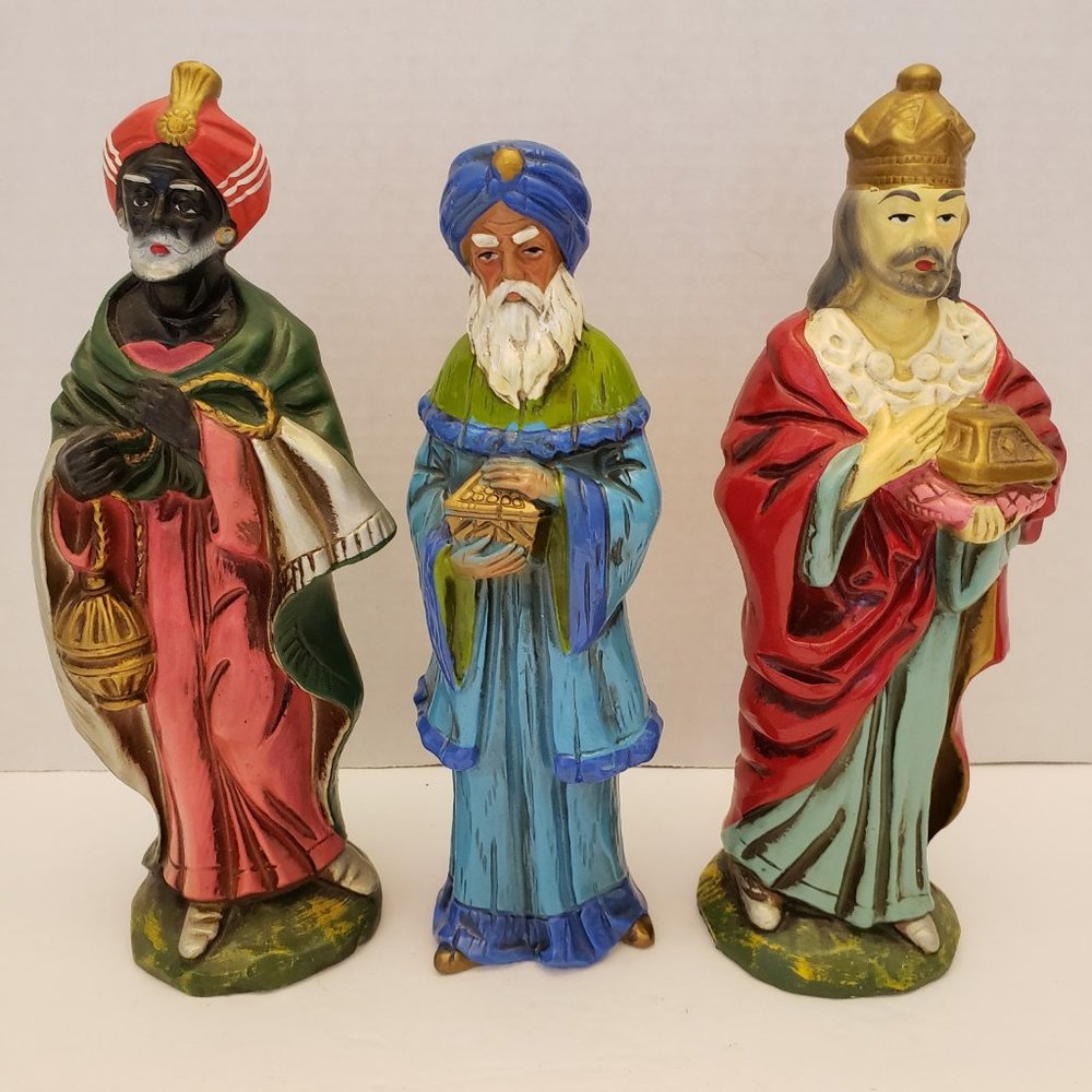 Three Wise Men Vintage Japan Nativity